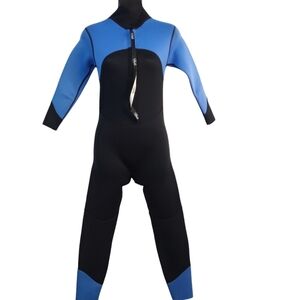 Kids Blue and Black Wetsuit